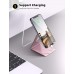 Lamicall Cell Phone Stand, Desk Phone Holder Cradle, Compatible with Phone 12 Mini 11 Pro Xs Max XR X 8 7 6 Plus SE, All Smartphones Charging Dock, Office Desktop Accessories - Silver Lamicall Cell Phone Stand, Desk Phone Holder Cradle, Compatible with Phone 12 Mini 11 Pro Xs Max XR X 8 7 6 Plus SE, All Smartphones Charging Dock, Office Desktop Accessories - Silver